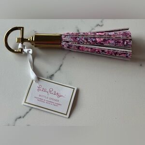 Lilly Pulitzer Amarena Cherry Tropical With A Twist Bottle Opener